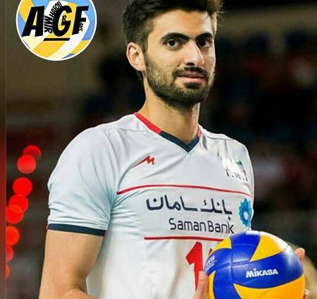 عکس امیر غفور والیبالیست