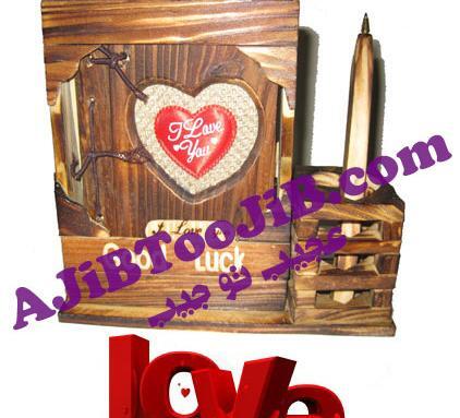 عکس دفتر خاطرات چوبی