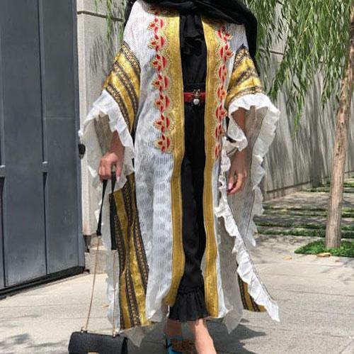 عکس مانتو جلو باز خفاشی