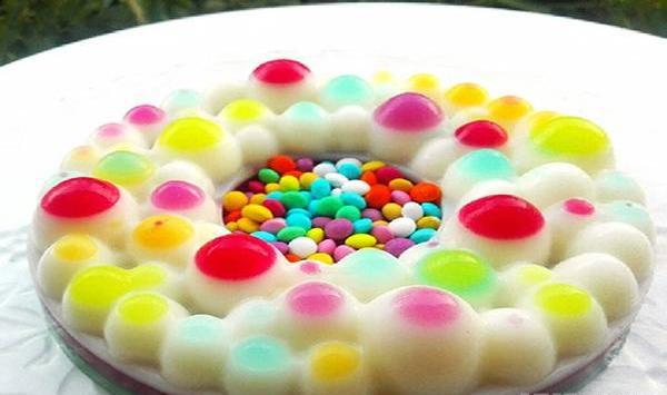 عکس ژله شیر