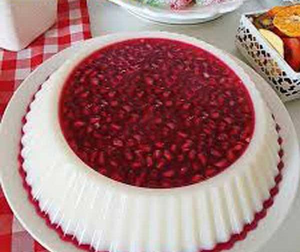 عکس ژله شیر