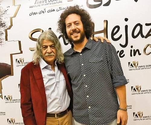 عکس جواد افشار و پسرش