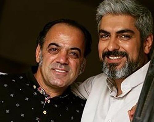 عکس جواد افشار و پسرش