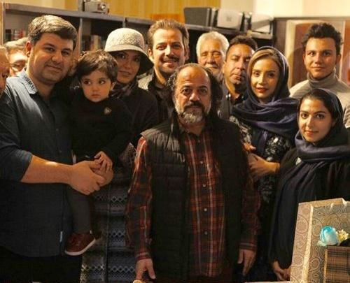 عکس جواد افشار و پسرش