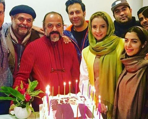 عکس جواد افشار و پسرش