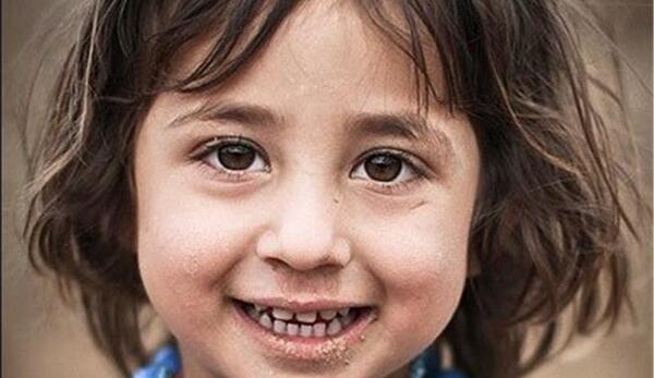 عکس لبخند کودکان کار
