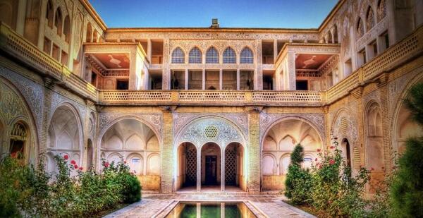 عکس ایده باغ فین کاشان