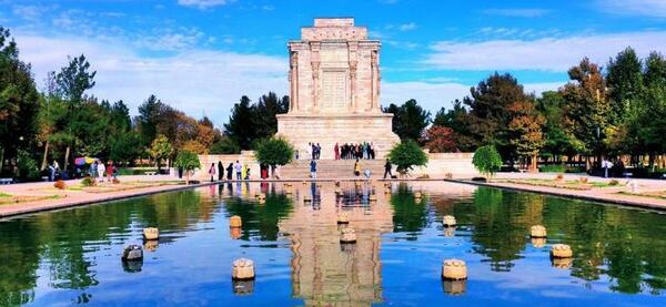 عکس قبر فردوسی