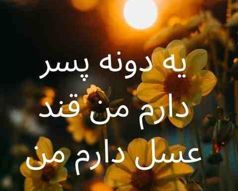 عکس نوشته قند عسل