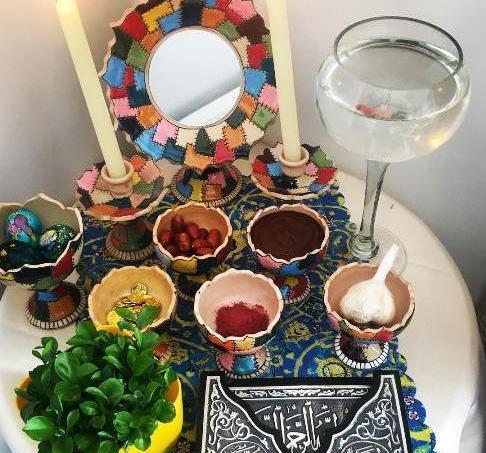 عکس ایده هفت سین در خانه