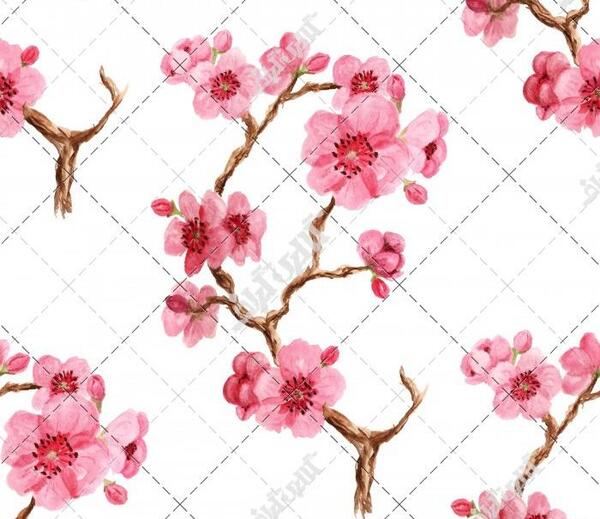 عکس شکوفه نقاشی