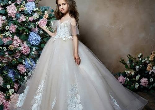 عکس لباس عروسی بچه گانه