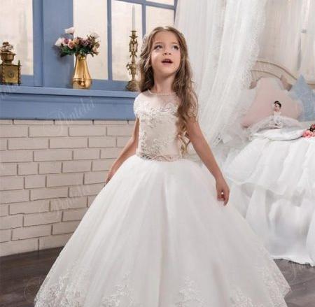 عکس لباس عروسی بچه گانه