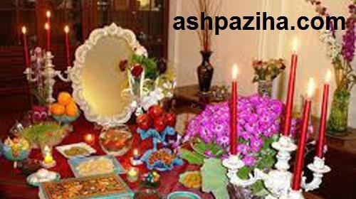 عکس سفره هفت سین با خمیر چینی