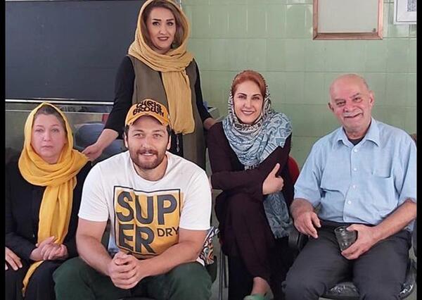 عکس محسن کامرانی در سریال احضار