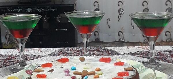 عکس ژله ساده برای تولد