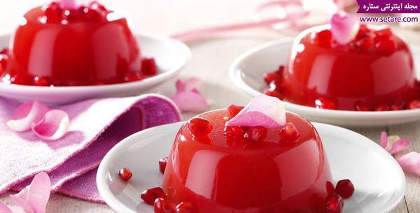 عکس ژله ساده برای تولد