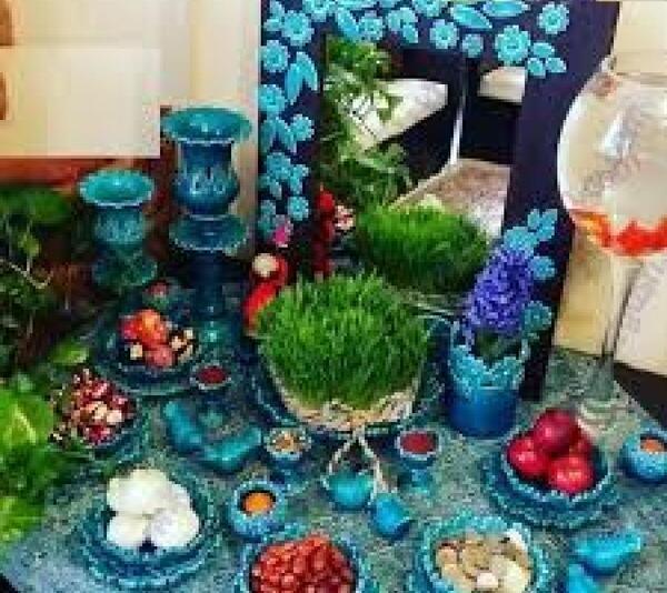 عکس ایده هفت سین با قوطی شیر خشک