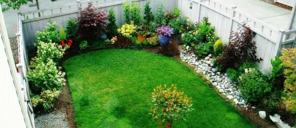 عکس ایده طراحی حیاط خانه