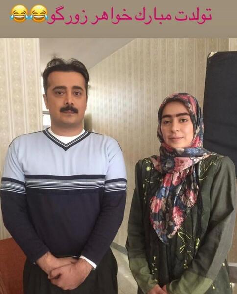 عکس تولد سمانه پاکدل