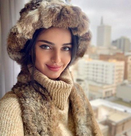 عکس با حجاب مهلقا جابری