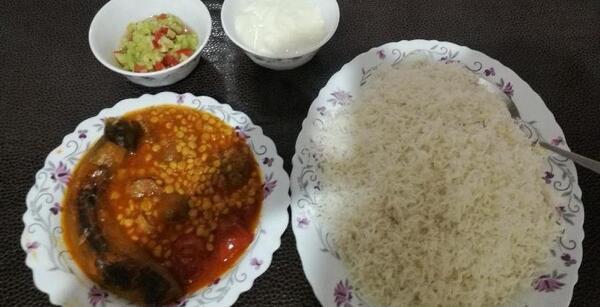 عکس فیک غذا خانگی