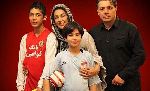 عکس خانوادگی نسرین مقانلو