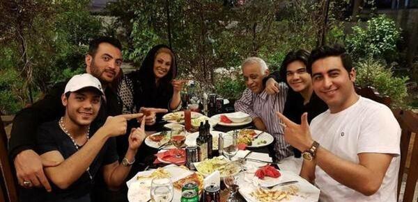 عکس خانوادگی نسرین مقانلو