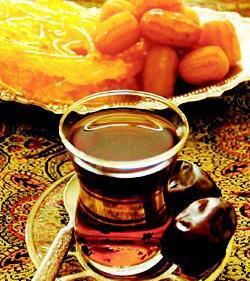 عکس چای افطار
