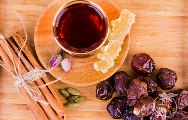 عکس چای افطار