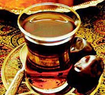 عکس چای افطار