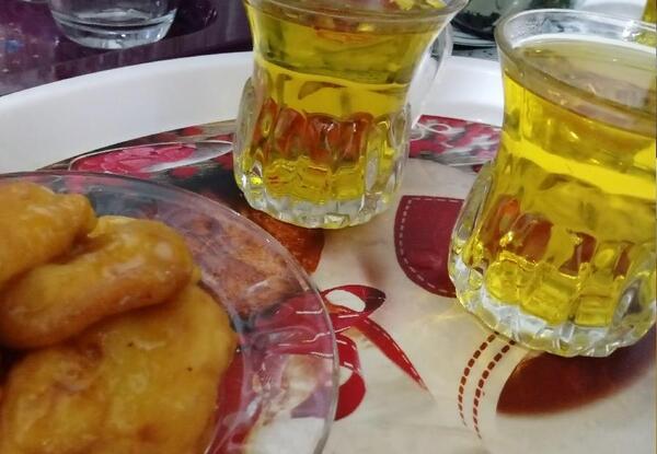 عکس چای افطار