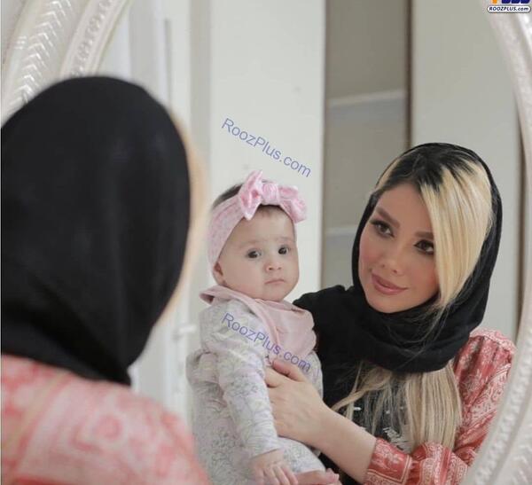 عکس نوزادی دختر مهران غفوریان