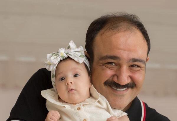 عکس نوزادی دختر مهران غفوریان