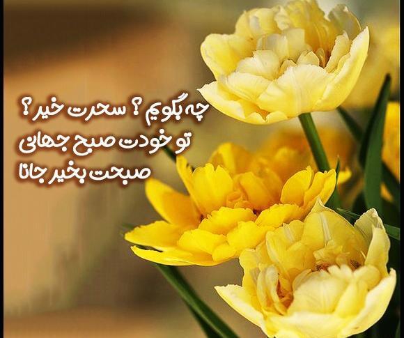 عکس سلام صبح بخیر نفسم