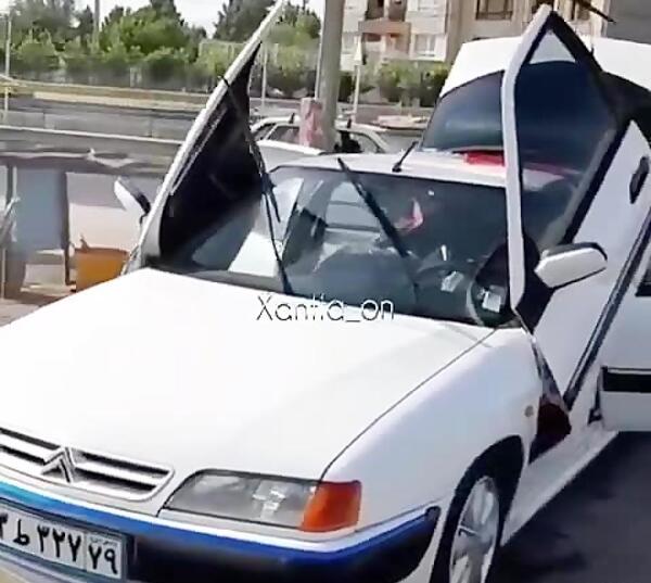 عکس ماشین زانتیا سفید