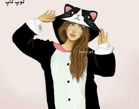 عکس دختر زیبا فانتزی جدید