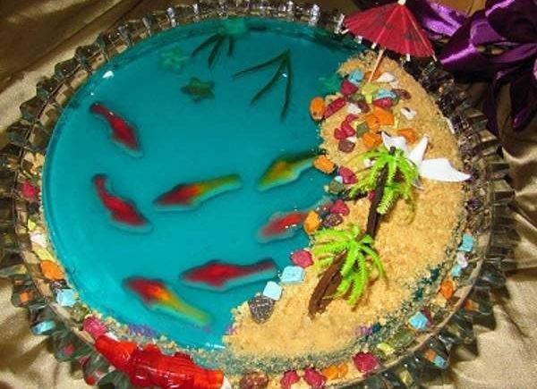 عکس ایده برای ژله تولد