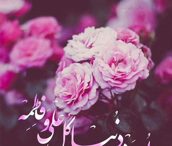 عکس نوشته ولادت حضرت زینب