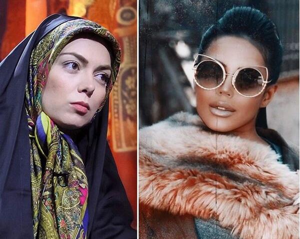 عکس آذین خواهر آزاده نامداری