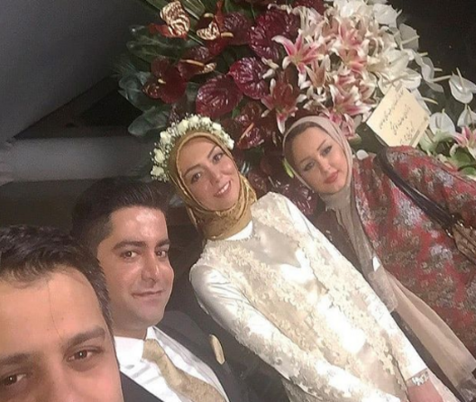 عکس آذین خواهر آزاده نامداری