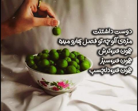 عکس طنز گوجه سبز