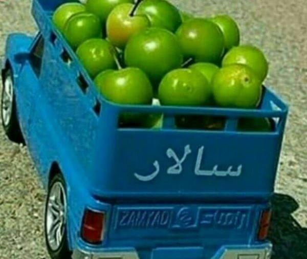 عکس طنز گوجه سبز