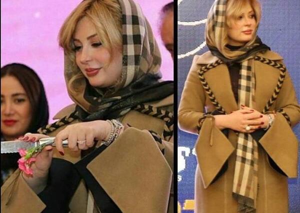 عکس حلقه سمانه پاکدل