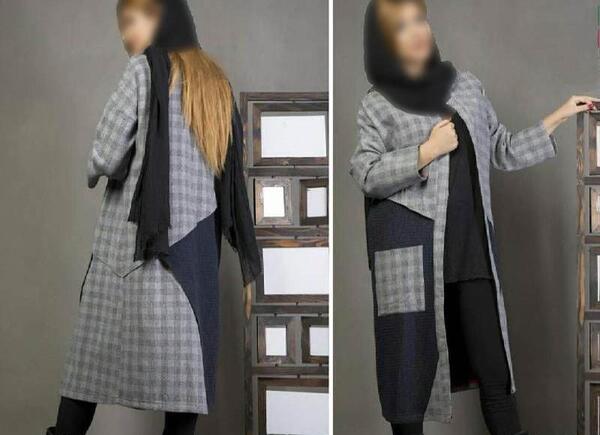 عکس مدل مانتو ضخیم زنانه