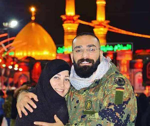 عکس حمید صفت با سگش