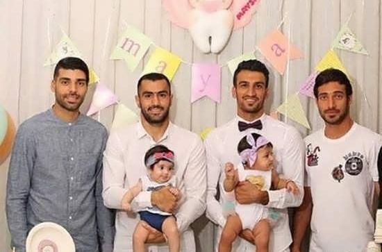 عکس حسین منتظری و همسرش
