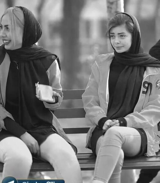 عکس امین طاهری و خواهرش