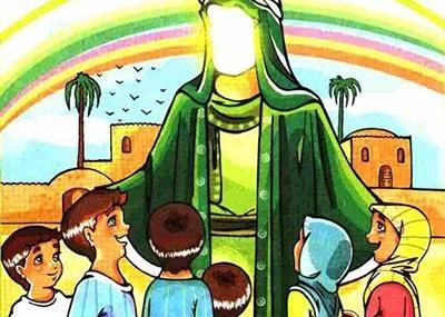 عکس شهادت حضرت علی کودکانه