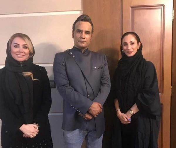 عکس سحر زکریا و مهران مدیری
